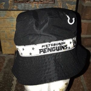 New Era Pittsburgh Penguins 🐧 Bucket Hat Yth